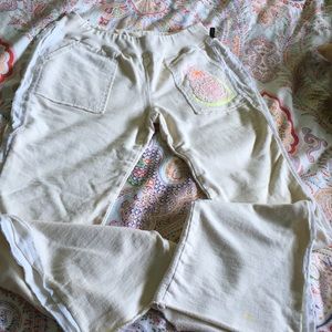 Gold hawk sweat pants medium